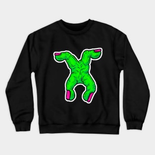 Zombie Hand - Handy Jump Crewneck Sweatshirt